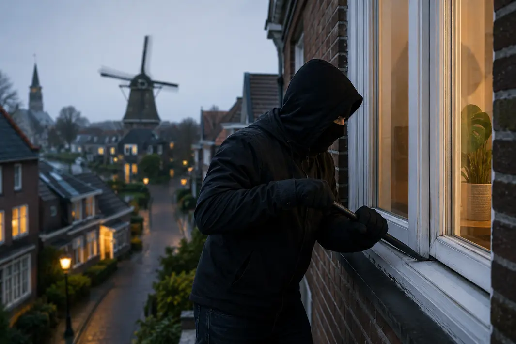 Hoge slagingskans bij inbraakpogingen in Noord-Holland in 2025